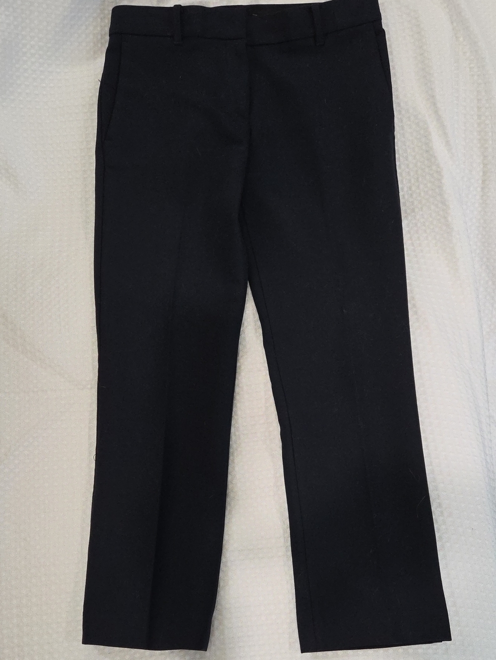 Ann Taylor Black Straight-Leg Dress Pants